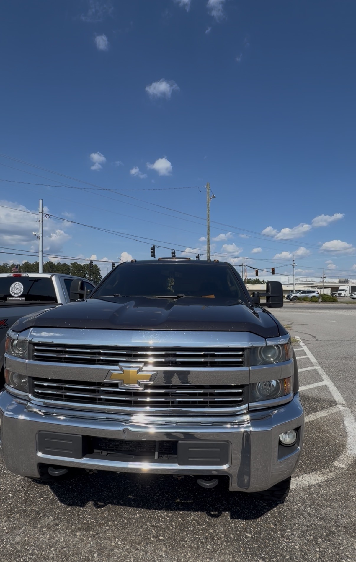 Black Chevrolet HD detailed by Luna & Sol Auto Detailing