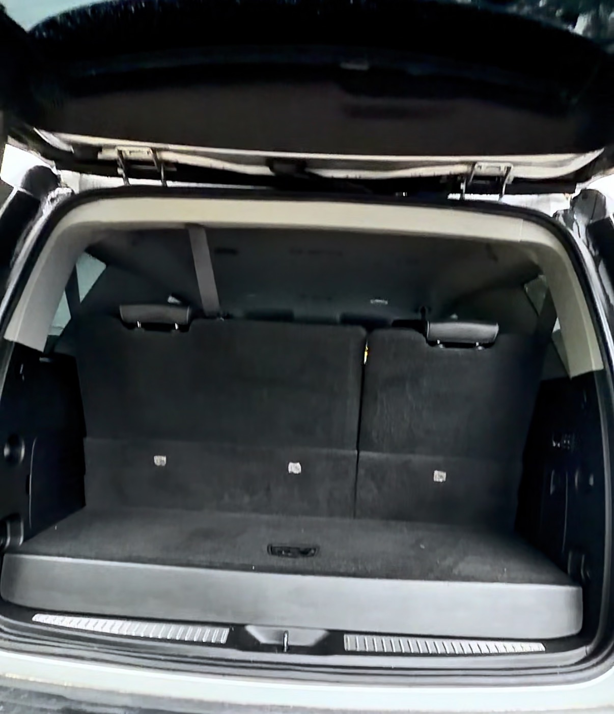 Clean SUV cargo area after Luna & Sol interior detailing