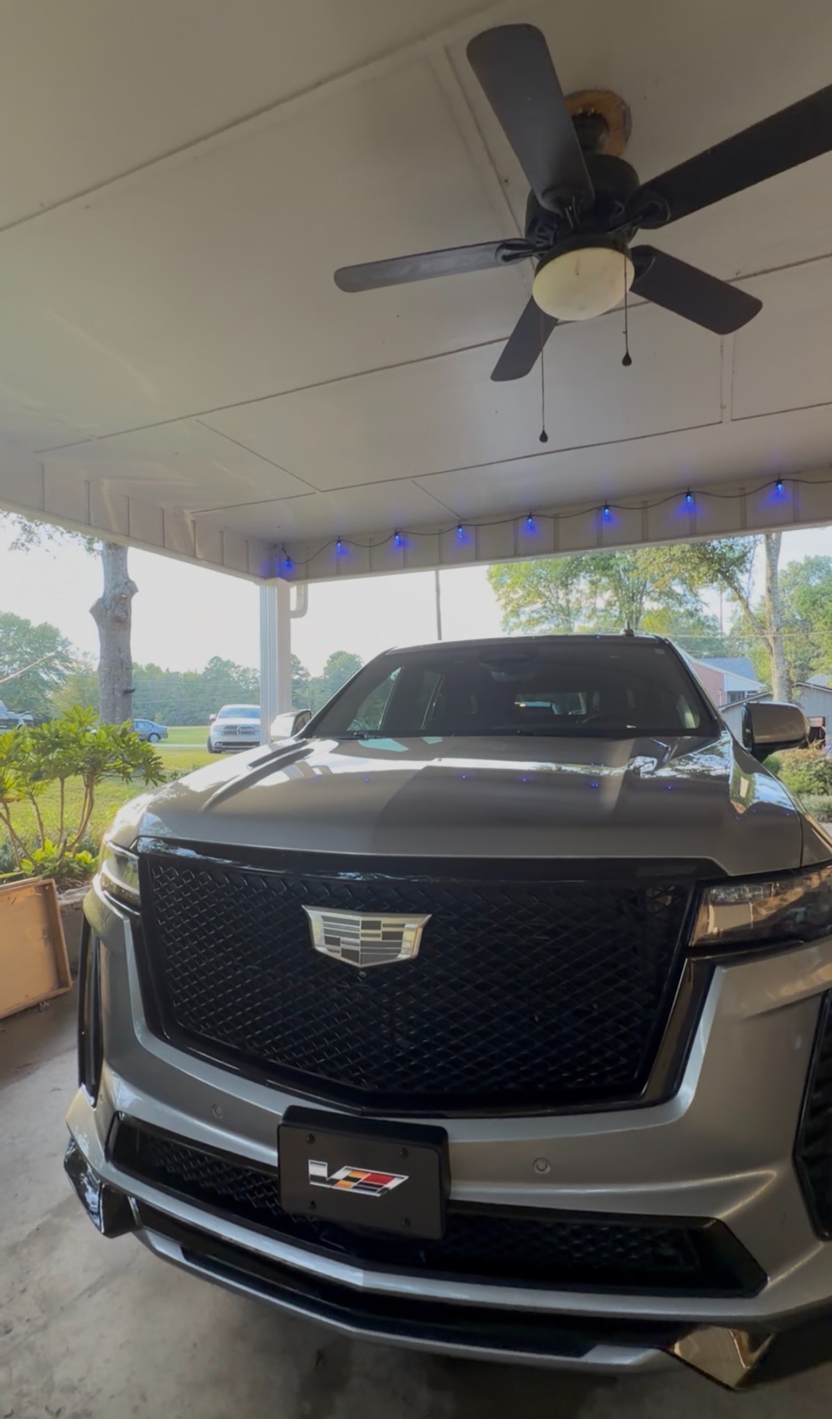 Silver Cadillac Escalade detailed by Luna & Sol Auto Detailing